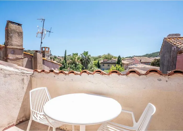 Lägenhet Appt Moderne Ac 2br 3p 5min-st Tropez *